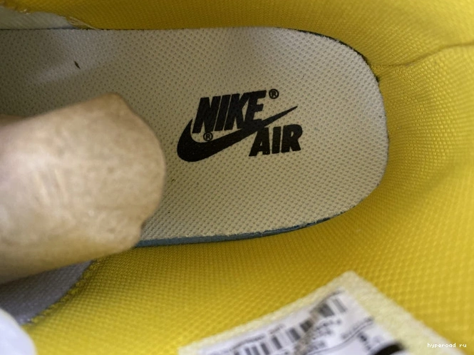 Off-White x AQ0818-149 Air Powder Yellow-Cone White Jordan Dark 1 NRG 0915